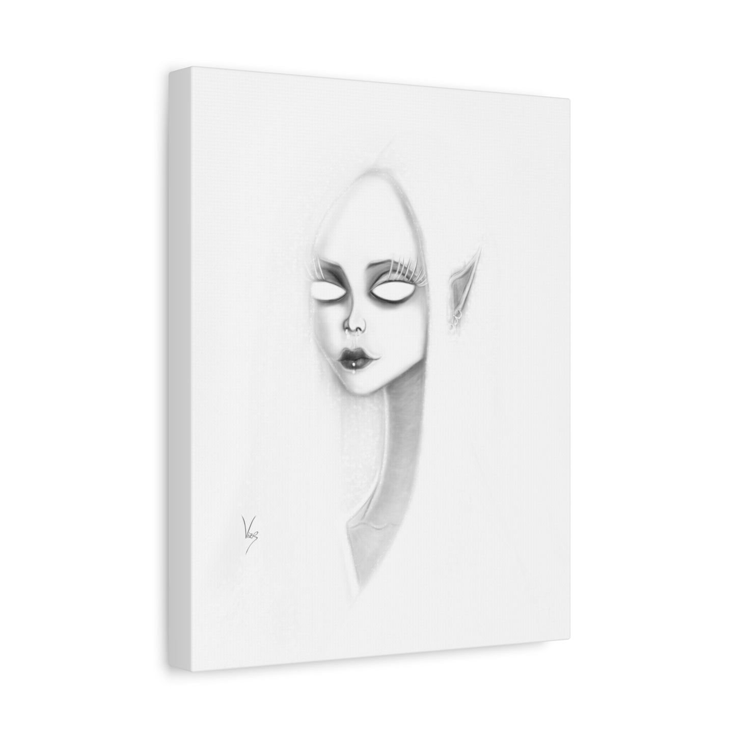 Snow Elf, 11x14 Canvas Print