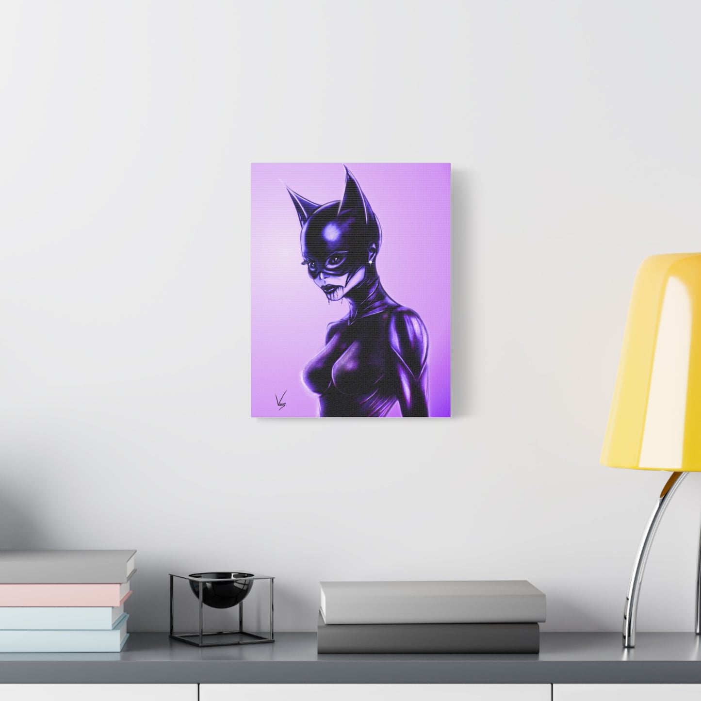 9 Lives, 11x14 Canvas Print