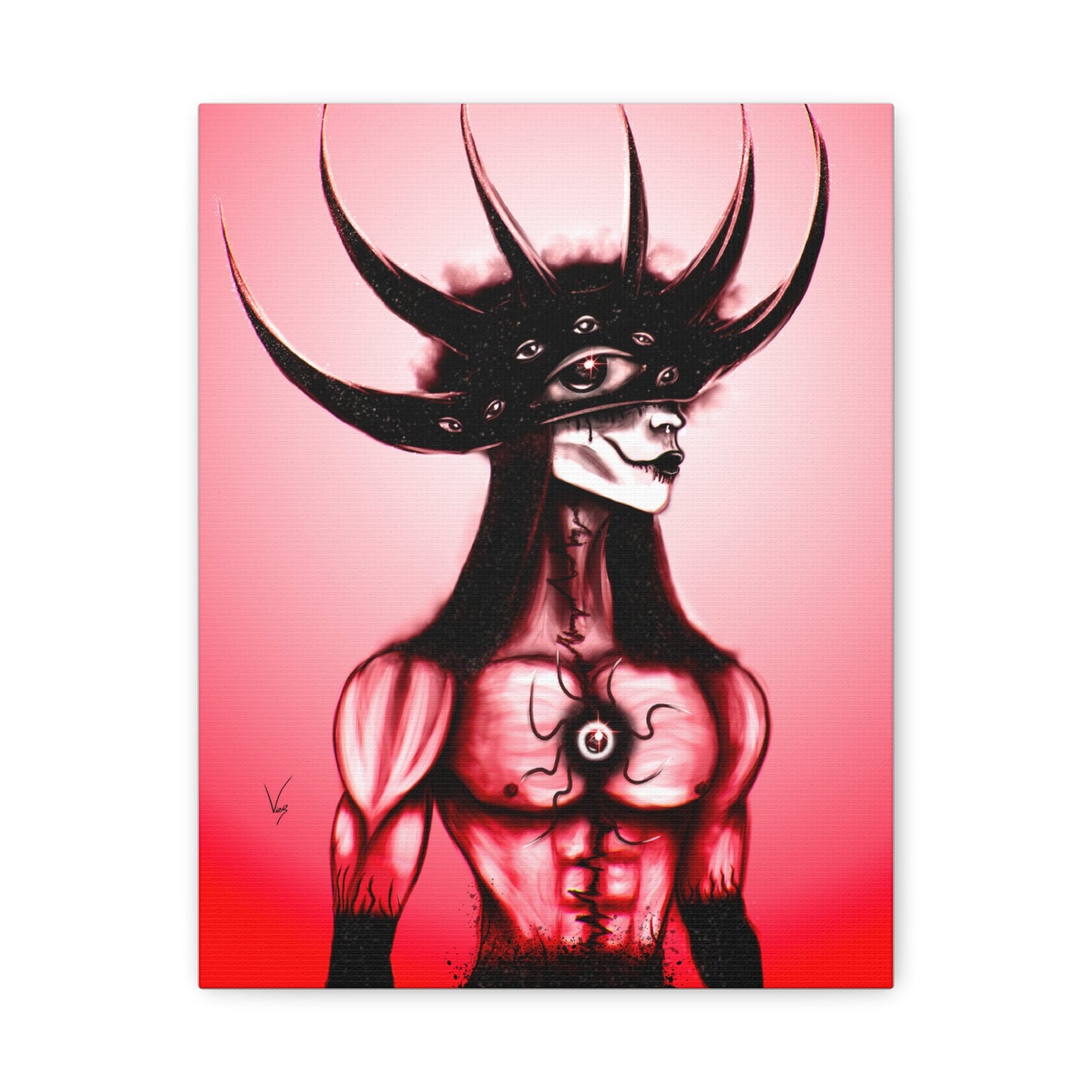 The Prince, 11x14 Canvas Print