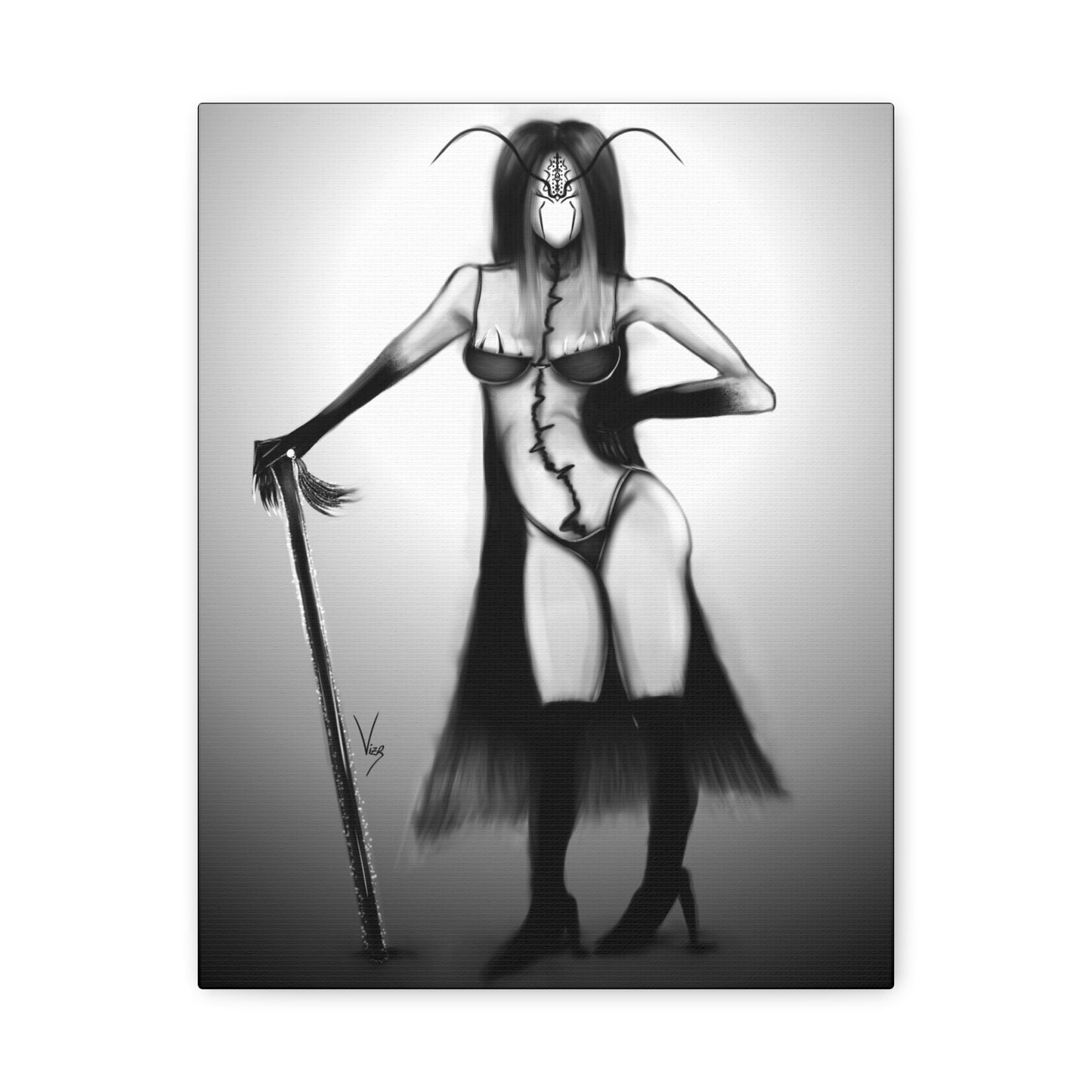Bian Lian, 11x14 Canvas Print