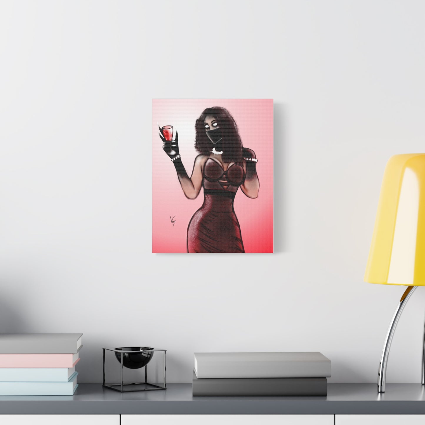 Lady V: VII, 11x14 Canvas Print