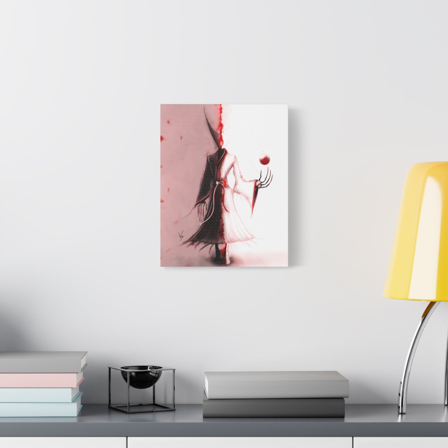 Grand Mage of Dark Illusion, 11x14 Canvas Print