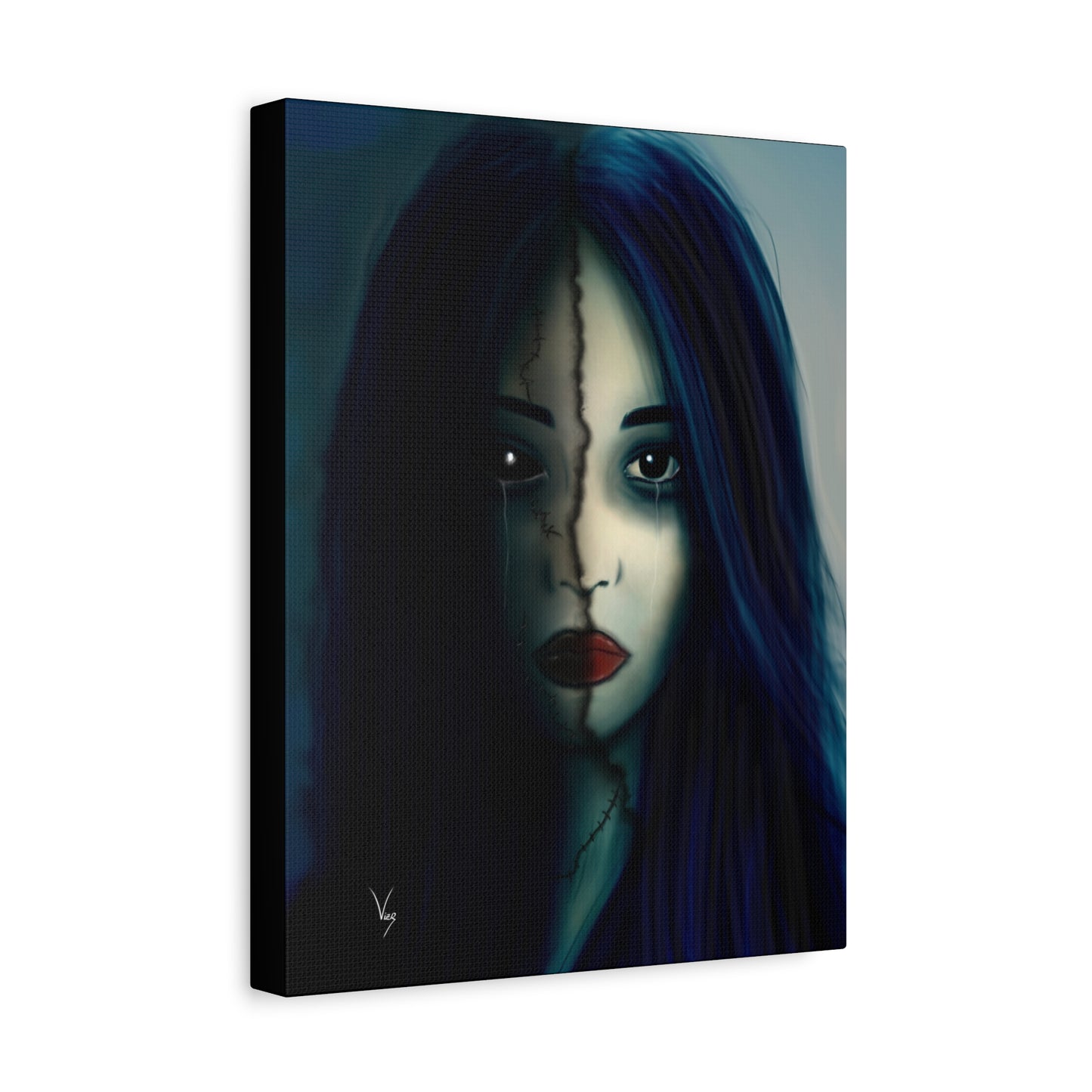 Lady Misfortune, 11x14 Canvas Print