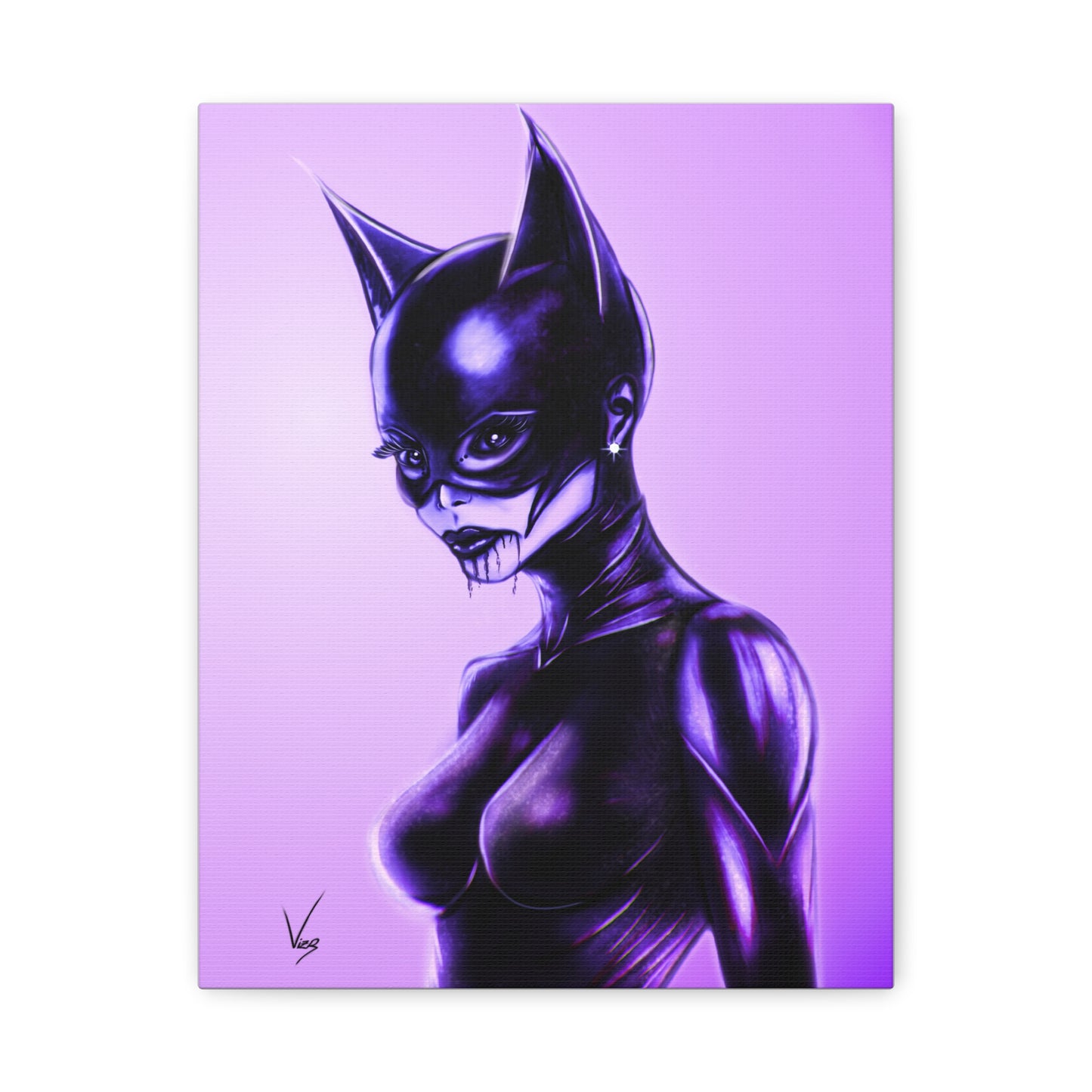 9 Lives, 11x14 Canvas Print