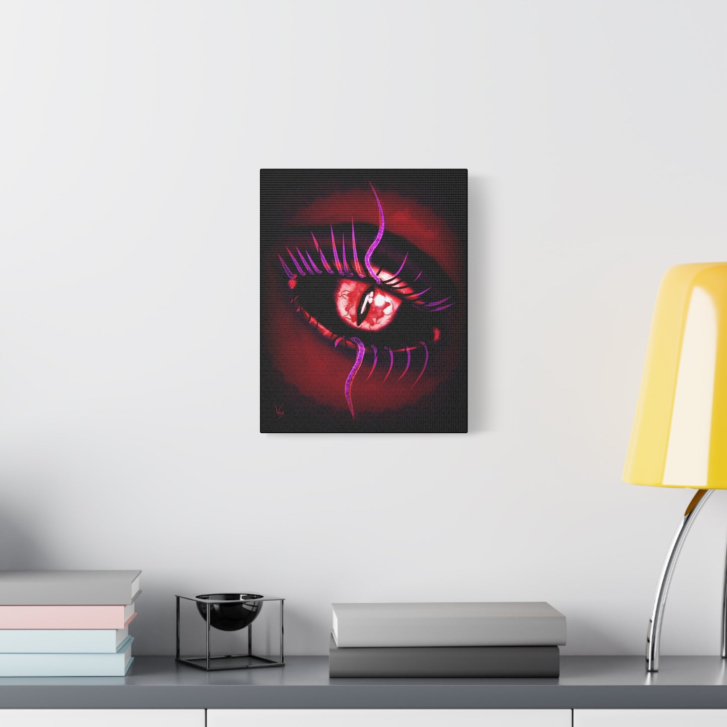 Mad God II, 11x14 Canvas Print