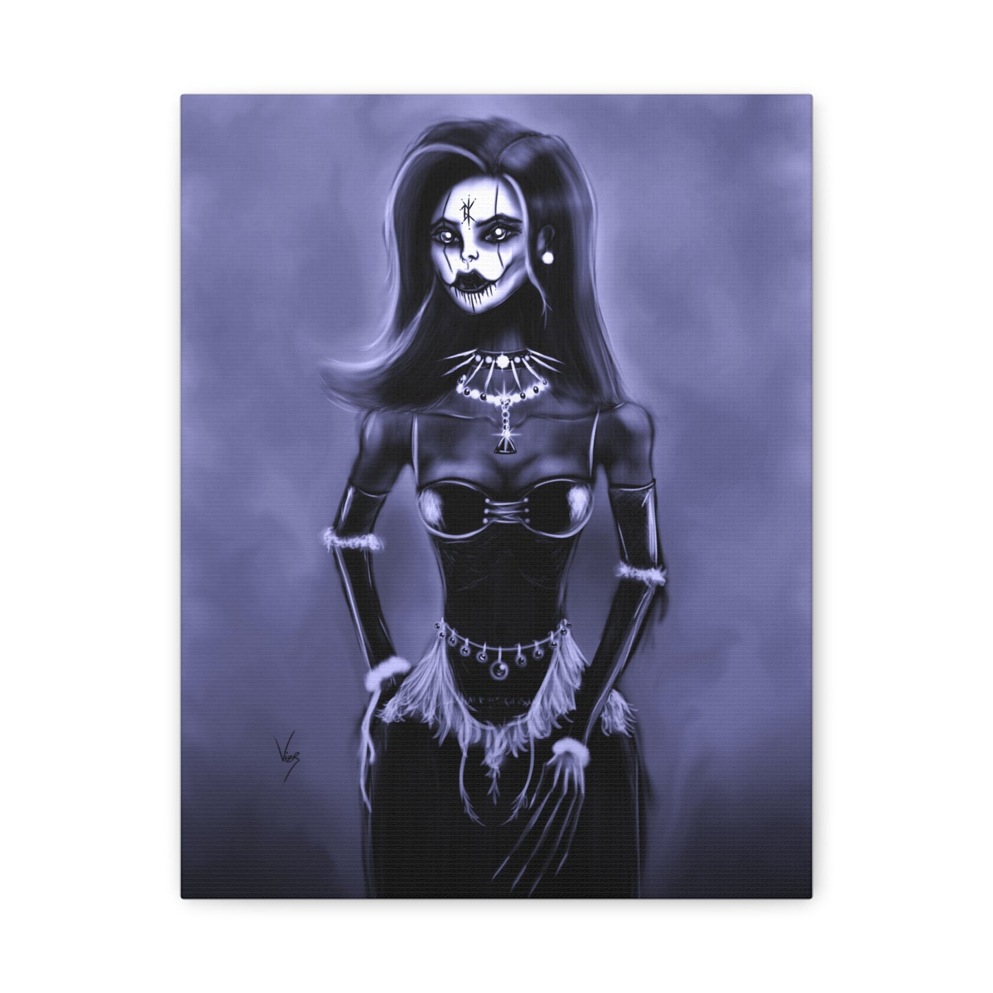 Priestess of Wight, 11x14 Canvas Print