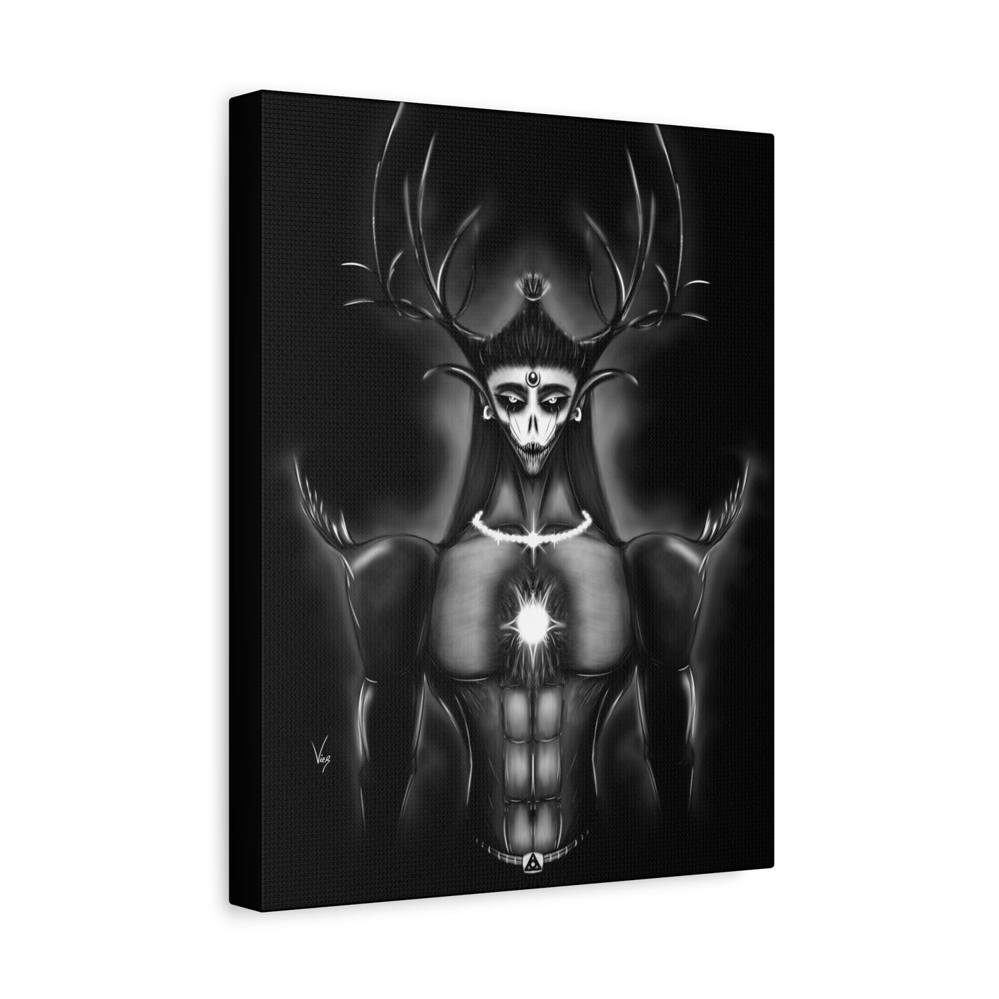 Lord of Black Sanguis, 11x14 Canvas Print