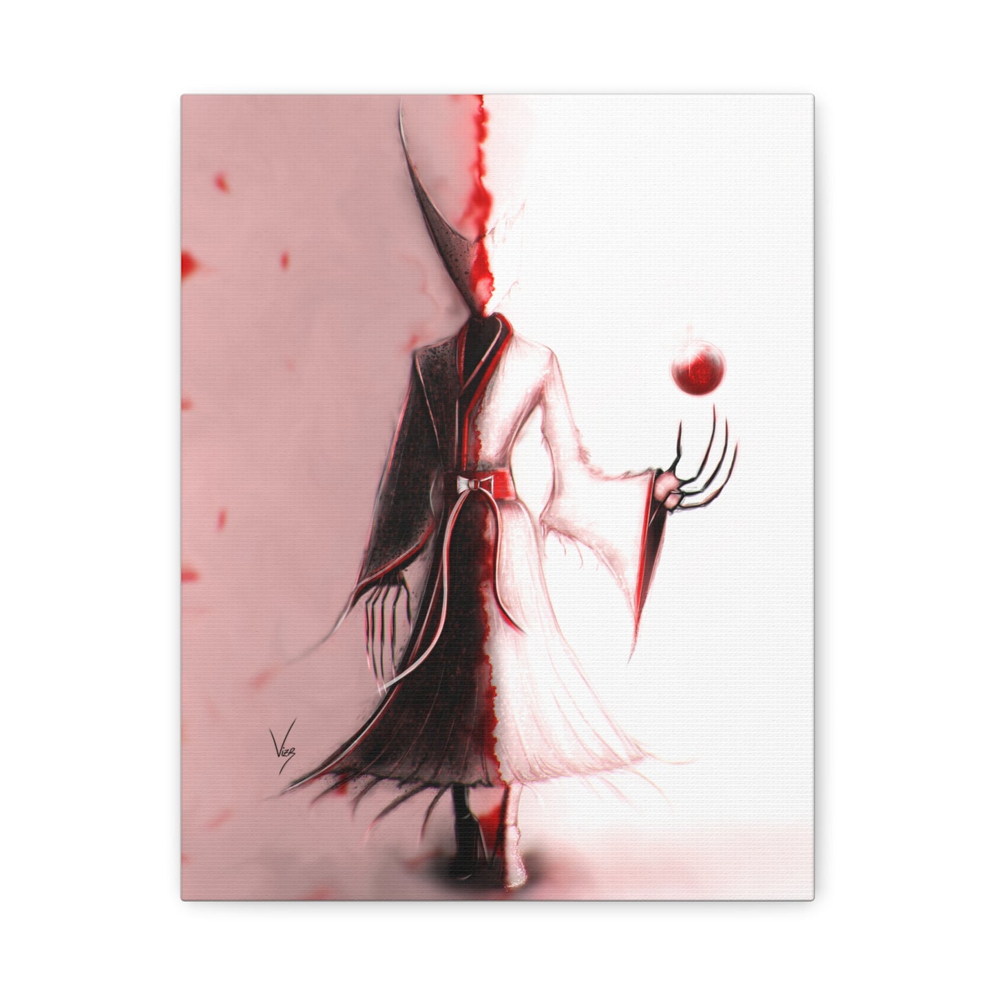 Grand Mage of Dark Illusion, 11x14 Canvas Print