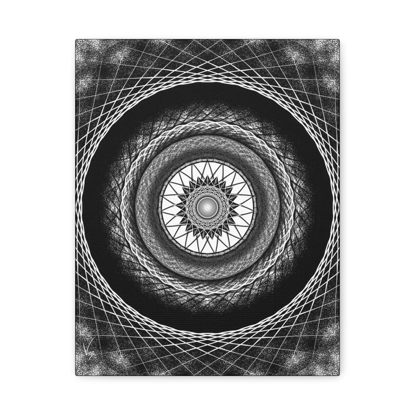 Eye of Trismegistus, 11x14 Canvas Print